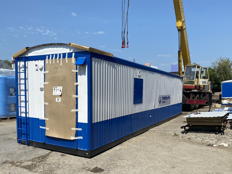 здания из бытовок перевозка