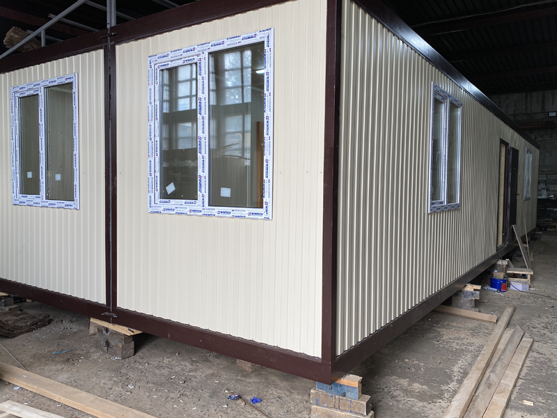 здания из бытовок перевозка